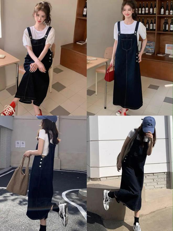 刘亦菲海外鲨疯了!印花T恤+牛仔阔腿裤都能穿得这么撩人!(图53)