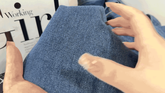 刘亦菲海外鲨疯了!印花T恤+牛仔阔腿裤都能穿得这么撩人!(图56)