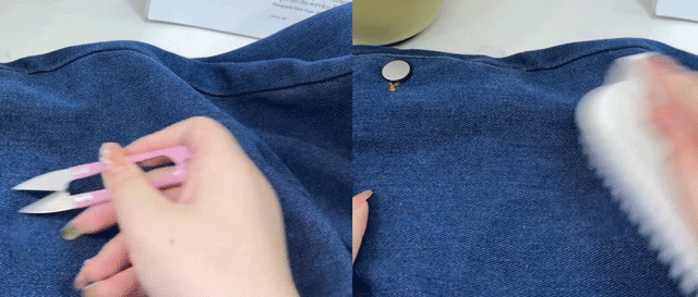 刘亦菲海外鲨疯了!印花T恤+牛仔阔腿裤都能穿得这么撩人!(图57)